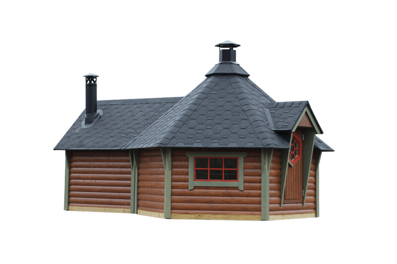 BBQ Hut - 3.7 x 5.5m - Including Grill