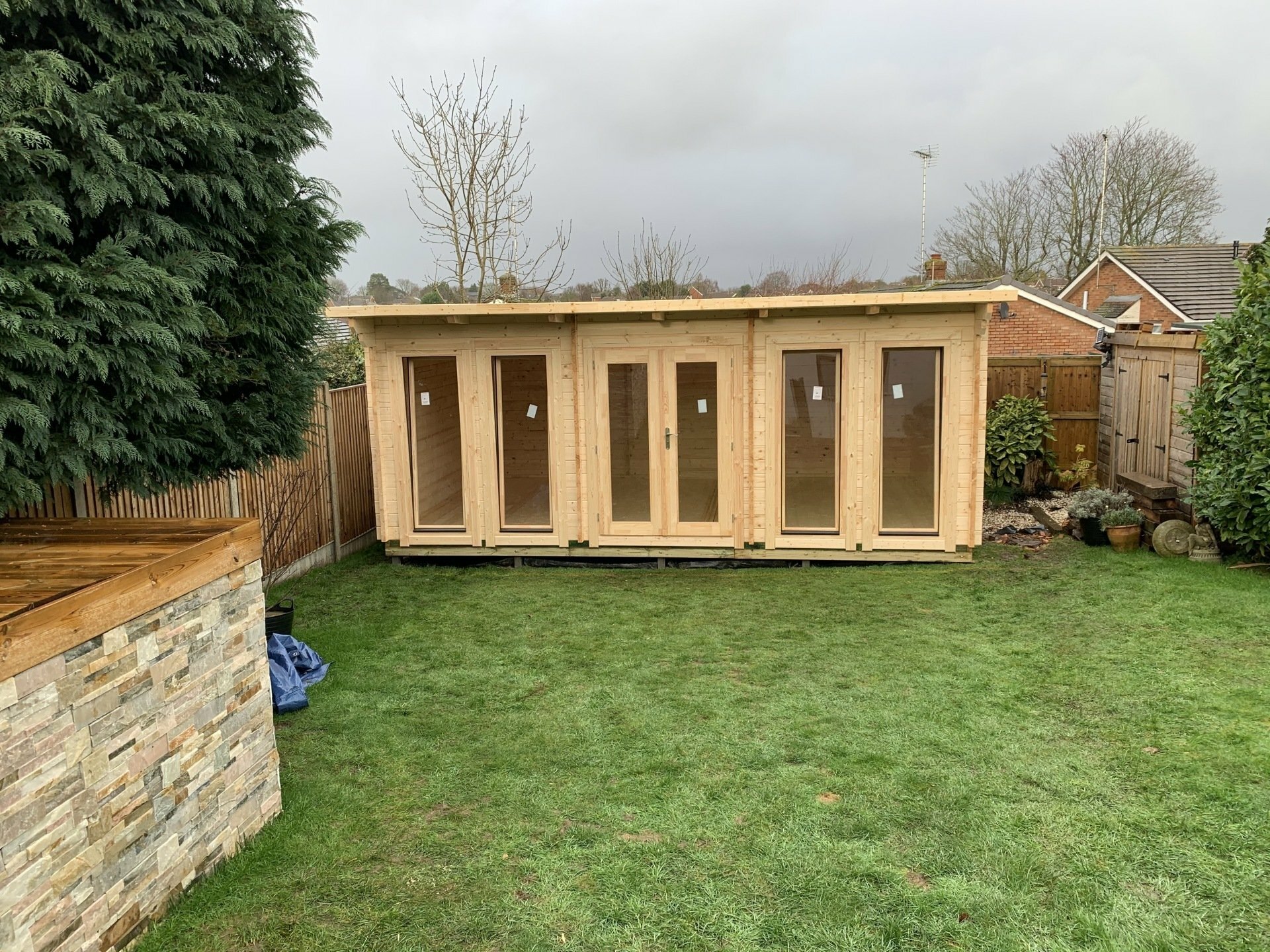 Fletcher | 6 x 3.8m | 44mm or 68mm Logs | Bespoke Range