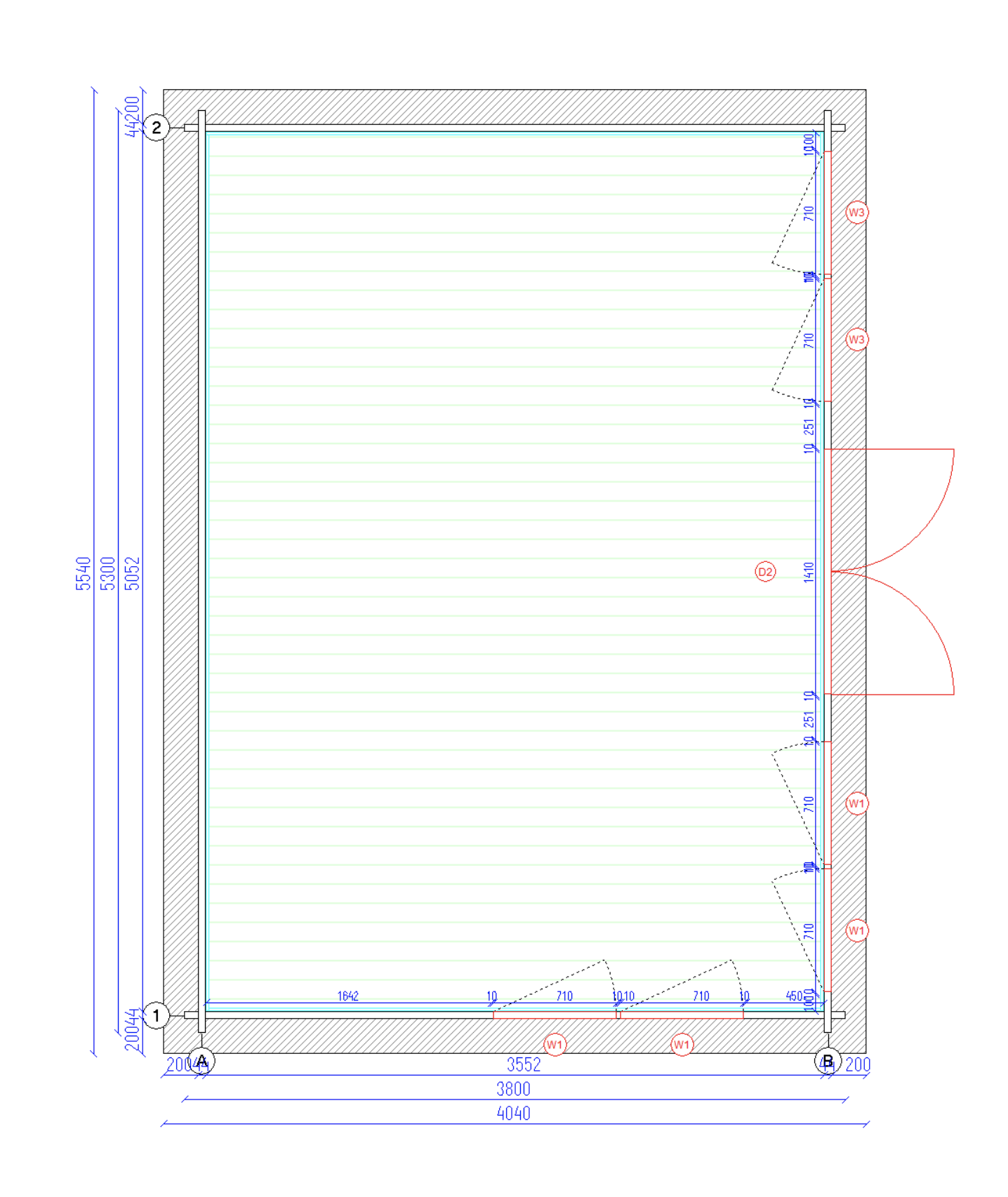 Taunton | 3.8 x 5.3m | 44mm*