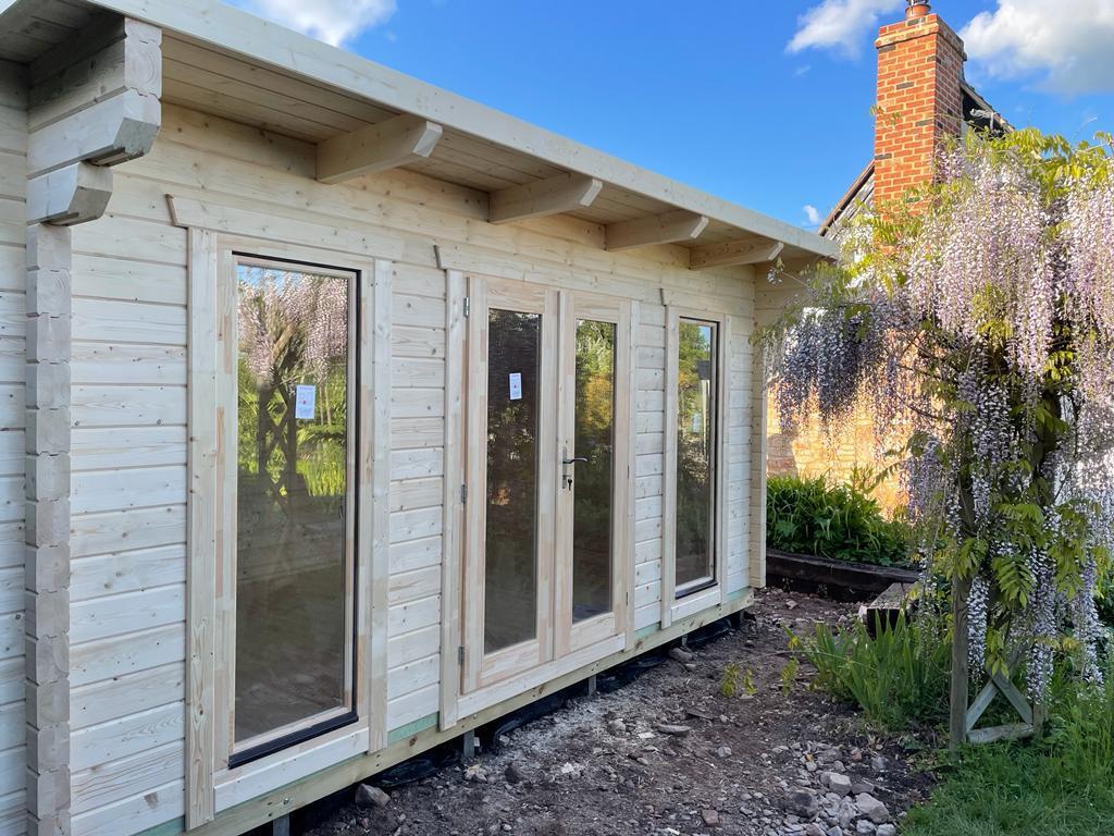 Laishley Log Cabin | 44 or 68mm Logs | 5.0 x 3.0m | Bespoke Range