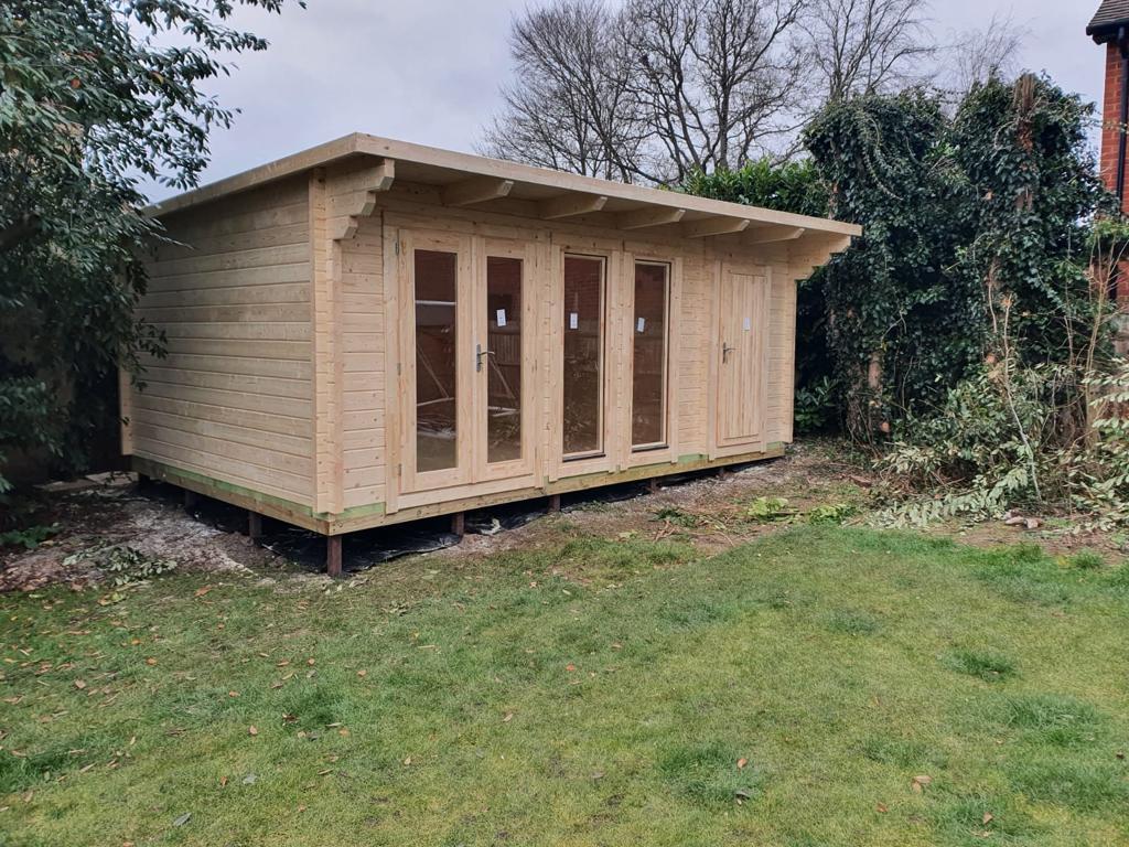 Berrends log cabin