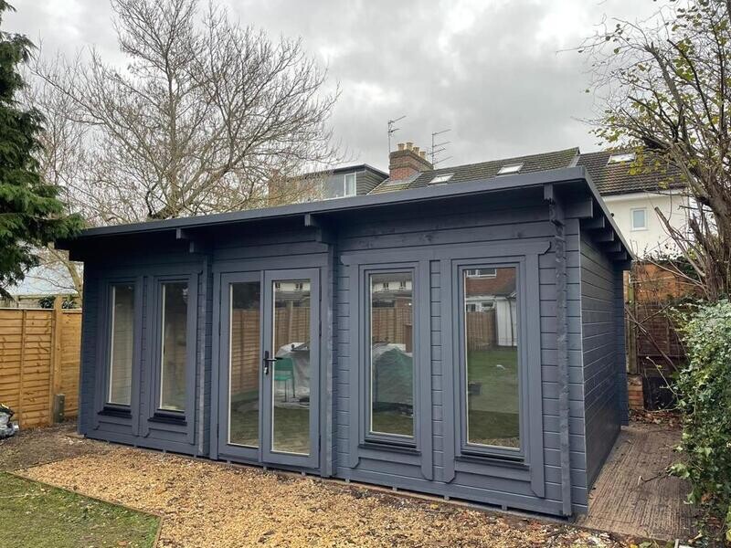 Knight Log Cabin | 44mm or 68mm Logs | 6.0 x 5.0m Garden Building | Bespoke Range