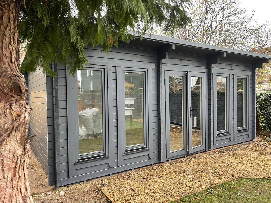 Knight Log Cabin | 44mm or 68mm Logs | 6.0 x 5.0m Garden Building | Bespoke Range