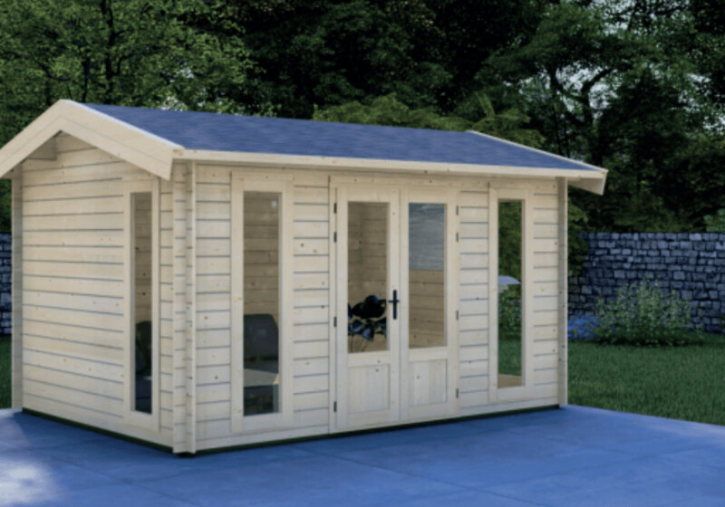 Jennifer Log Cabin | 28mm or 44mm | 4.0 x 3.0m | Standard Range