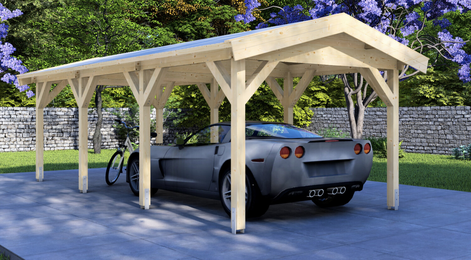 Cornwall Garage | 7.0 x 3.0m | Standard Range