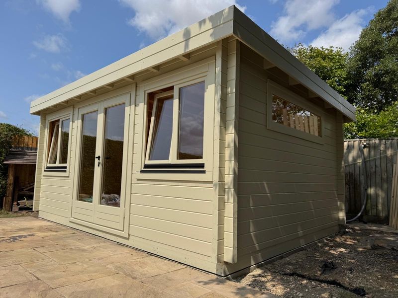 The Powell Log Cabin | 68mm | 5 x 3.5m | Bespoke Range