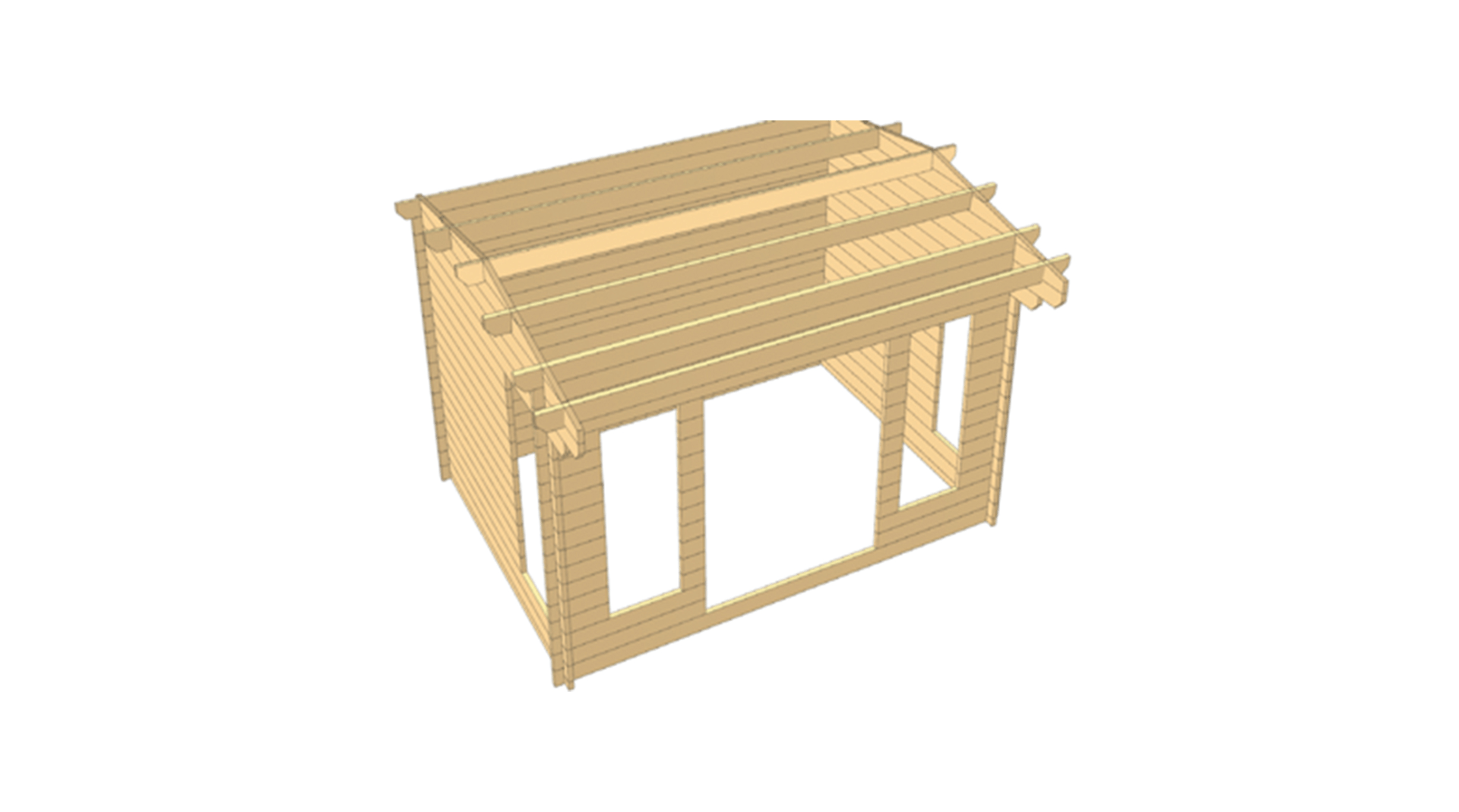 Camberley Bespoke log cabin
