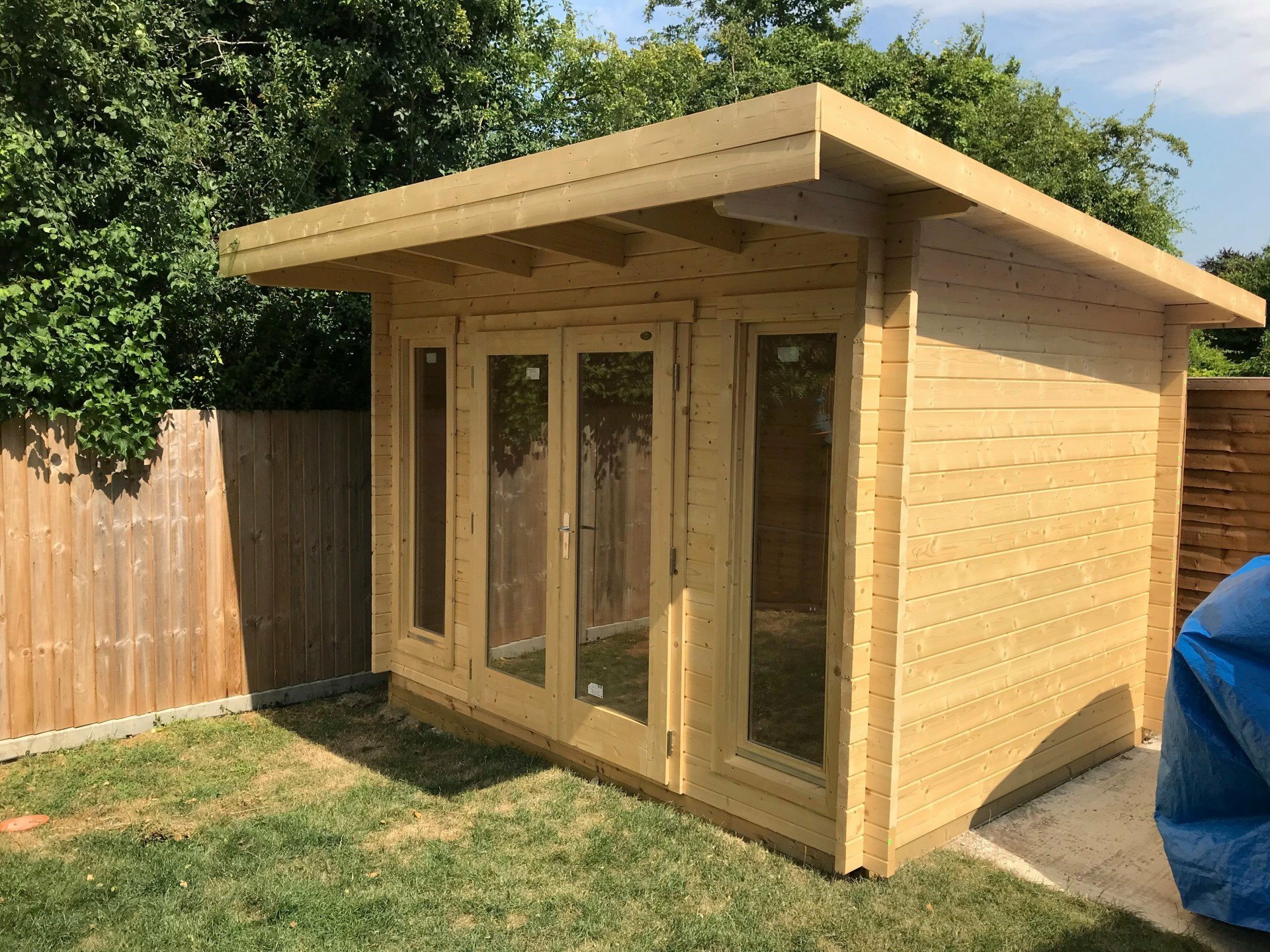 Travis Log Cabin 44mm/68mm 3.5 x 2.5m