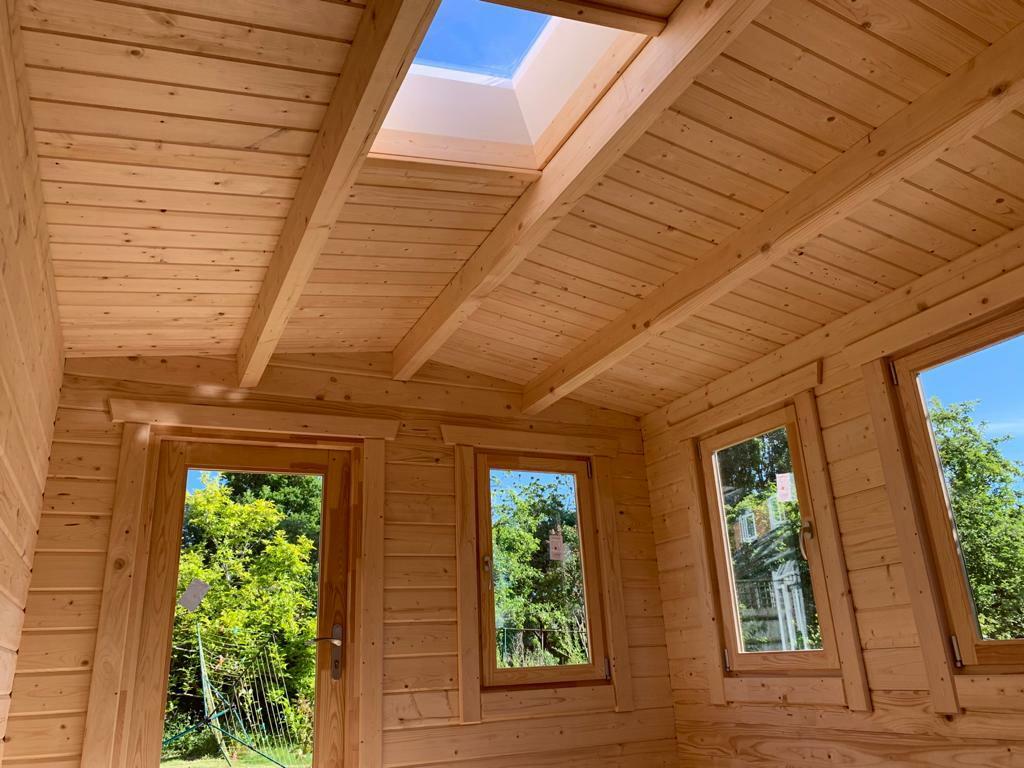 hardie log cabin