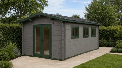 Aimie | 6.0 x 3.0m | 44mm or 68mm Logs Aimie | 6.0 x 3.0m | 44mm or 68mm Logs