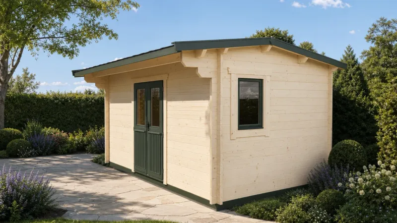 Mcneil Log Cabin | 44mm or 68mm Logs | 4.9 x 3.1m | Garden Building | Bespoke Range Mcneil Log Cabin | 44mm or 68mm Logs | 4.9 x 3.1m | Garden Building | Bespoke Range