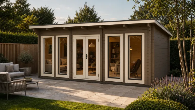 Fletcher | 6 x 3.8m | 44mm or 68mm Logs | Bespoke Range Fletcher | 6 x 3.8m | 44mm or 68mm Logs | Bespoke Range