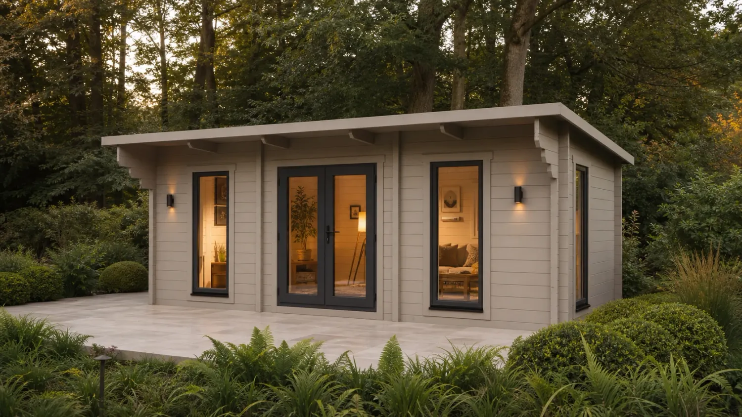 Charlie | 5.2 x 3.0m | 44mm or 68mm Logs | Bespoke Range