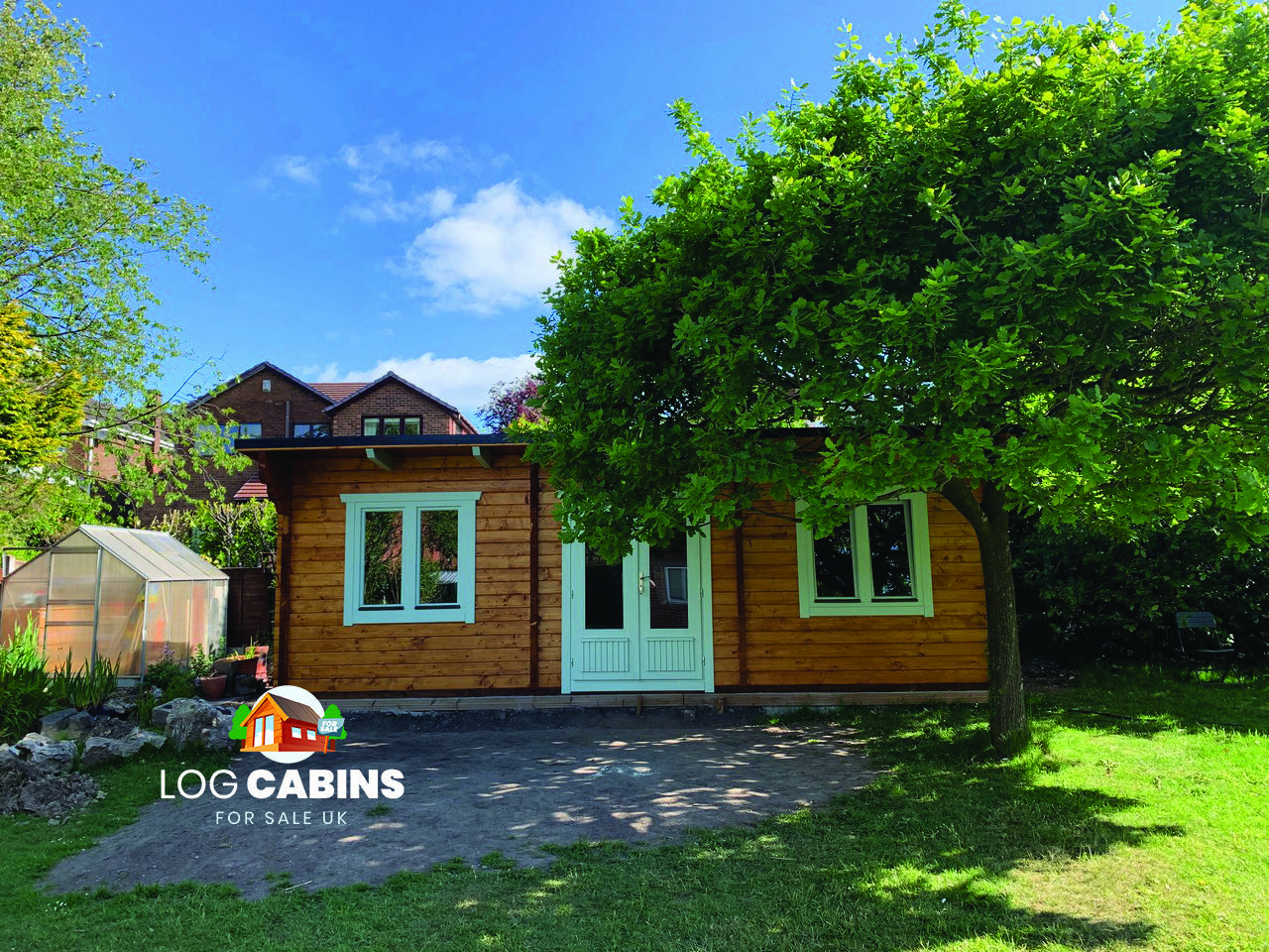Bobby Log Cabin | 44 or 68mm Logs | 7.5 x 4.0m | Bespoke Range