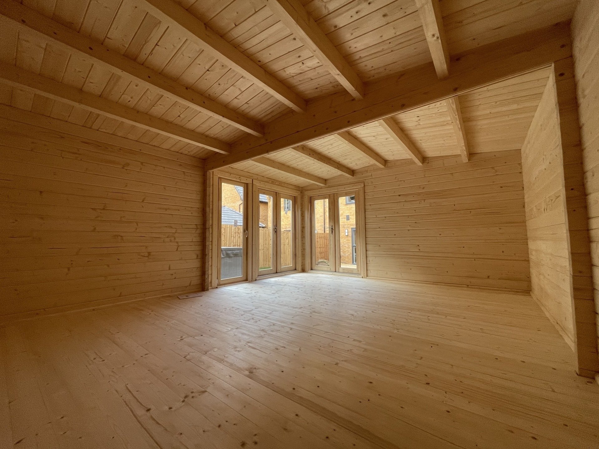 Ellis log cabin