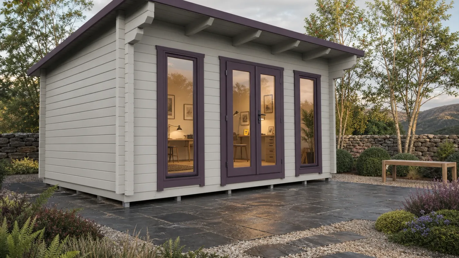 Laishley Log Cabin | 44 or 68mm Logs | 5.0 x 3.0m | Bespoke Range