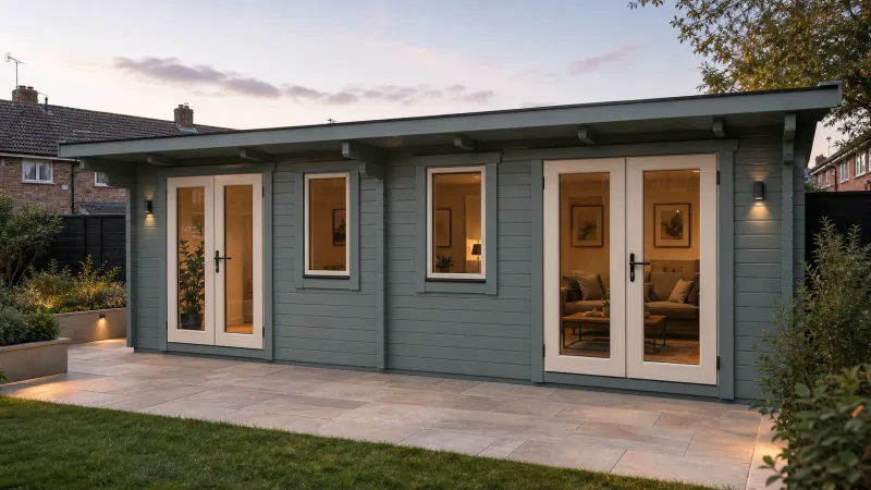 Mudd Log Cabin | 44mm or 68mm Logs | 7.0 x 4.0m | Bespoke Range | MULTI ROOM Mudd Log Cabin | 44mm or 68mm Logs | 7.0 x 4.0m | Bespoke Range | MULTI ROOM