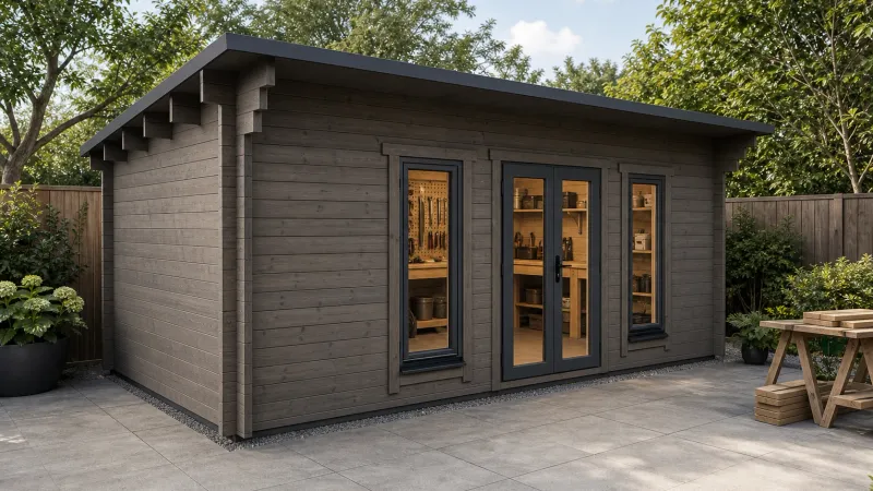 Woodley Log Cabin | 44mm or 68mm | 6.0 x 3.0m | Bespoke Range Woodley Log Cabin | 44mm or 68mm | 6.0 x 3.0m | Bespoke Range