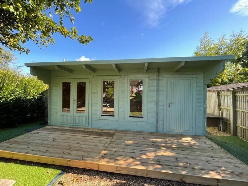 Penfold Log Cabin | 44 or 68mm Logs | 6.1 x 4.1m | Bespoke Range | MULTI ROOM Penfold Log Cabin | 44 or 68mm Logs | 6.1 x 4.1m | Bespoke Range | MULTI ROOM