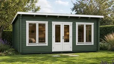 Flint Log Cabin | 44mm or 68mm Logs | 6.0 x 3.0m Garden Building | Bespoke Range