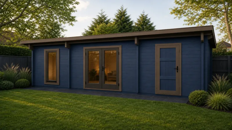 Richmond Log Cabin | 68mm Logs | 8.0 x 3.35m | Bespoke Range | MULTI ROOM Richmond Log Cabin | 68mm Logs | 8.0 x 3.35m | Bespoke Range | MULTI ROOM