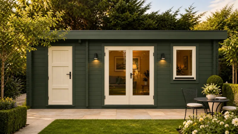 Newbury Log Cabin | 44mm or 68mm Logs | 6 x 4m | Bespoke Range Newbury Log Cabin | 44mm or 68mm Logs | 6 x 4m | Bespoke Range
