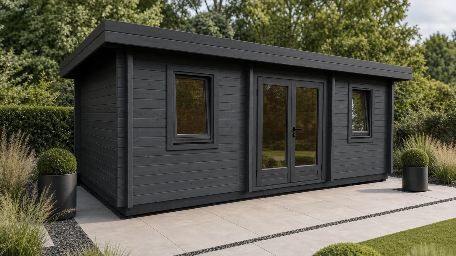 Tino Log Cabin | 44mm or 68mm Logs | 6.0 x 3.2m Garden Building | Bespoke Range