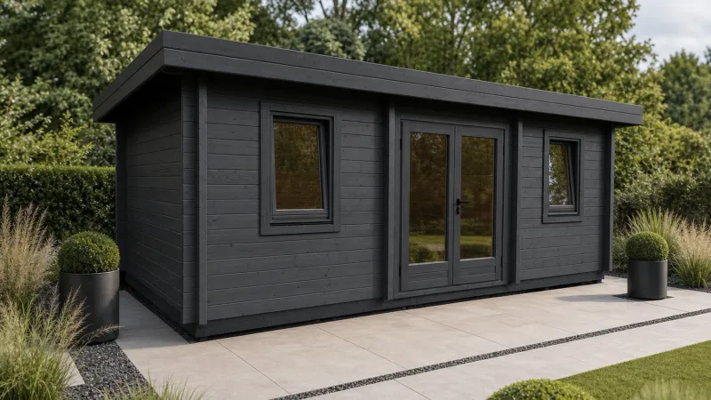 Tino Log Cabin | 44mm or 68mm Logs | 6.0 x 3.2m Garden Building | Bespoke Range Tino Log Cabin | 44mm or 68mm Logs | 6.0 x 3.2m Garden Building | Bespoke Range
