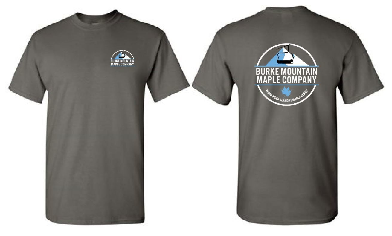 forlænge Cirkus Signal Burke Mountain Maple Company Tee Shirt