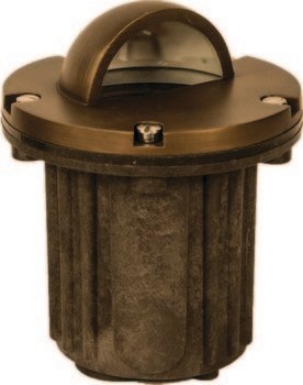 EYE LID WELL LIGHT COVER ONLY - WEATHERED BRONZE CAST BRASS