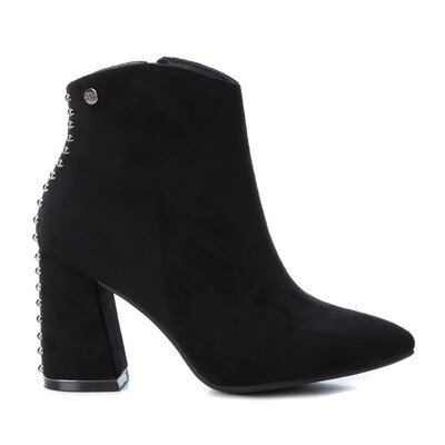 Black Ankle Boot With Studded Detail Black Ankle Boot With Studded Detail