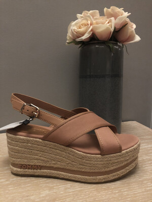 Silky Nude Tommy Platform Sandal Silky Nude Tommy Platform Sandal