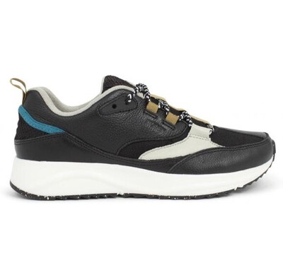Malou Leather Fifty Black Trainer Malou Leather Fifty Black Trainer