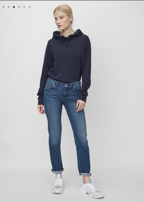Alby Straight - Mid Waist Denim Trousers Alby Straight - Mid Waist Denim Trousers