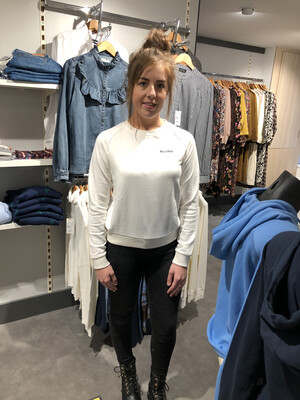 Multi/Off White Organic Sweatshirt Multi/Off White Organic Sweatshirt