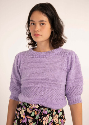 'Nemophila' Lilac Lightweight Knit 'Nemophila' Lilac Lightweight Knit