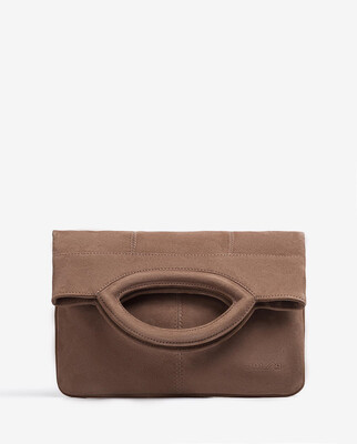 galate Kid Suede Folded Flap Bag galate Kid Suede Folded Flap Bag