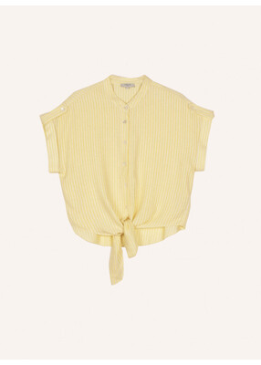 Yellow Sparkle Thread Camilla Shirt Top Yellow Sparkle Thread Camilla Shirt Top
