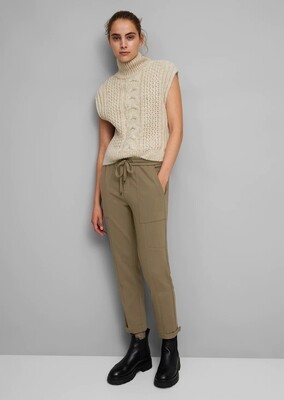 Brown Woven Joggers