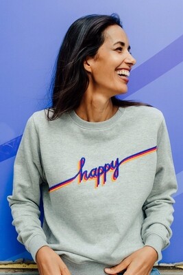 Blake Grey 'Happy' Sweatshirt