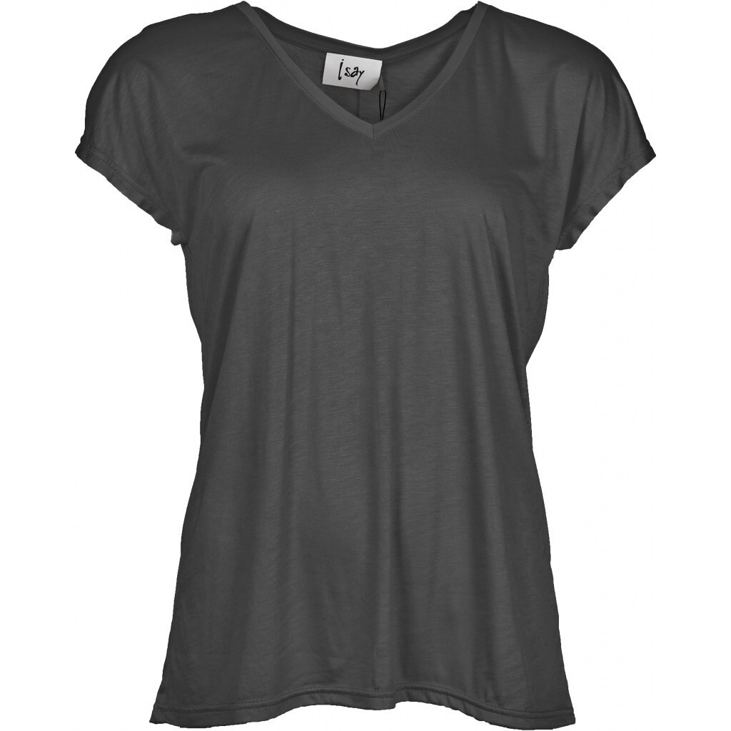 Nugga Charcoal Grey V-Neck T-Shirt
