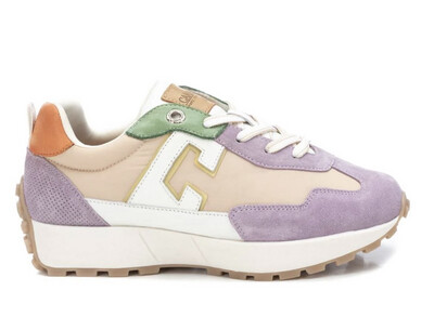 160664 Leather Lilac Multi Trainer