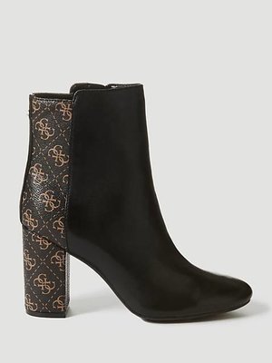 Arrone Leather Low Boot With Logo Arrone Leather Low Boot With Logo