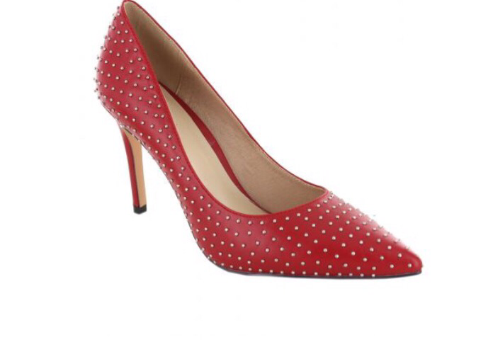 Laval Court Shoe Red