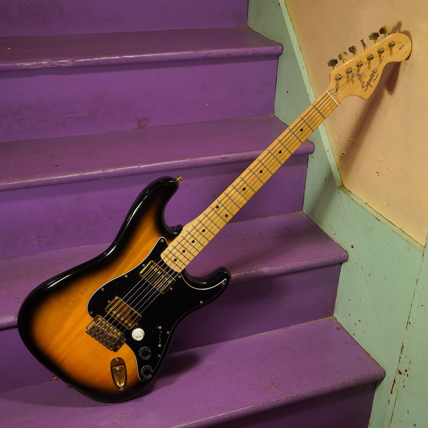 2013 Squier Partscaster HH Stratocaster Electric Guitar (In-Store Only)