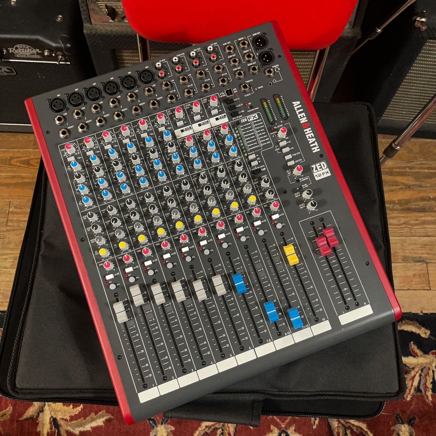 2010s Allen &amp; Heath ZED-12FX 12-Channel Mixer