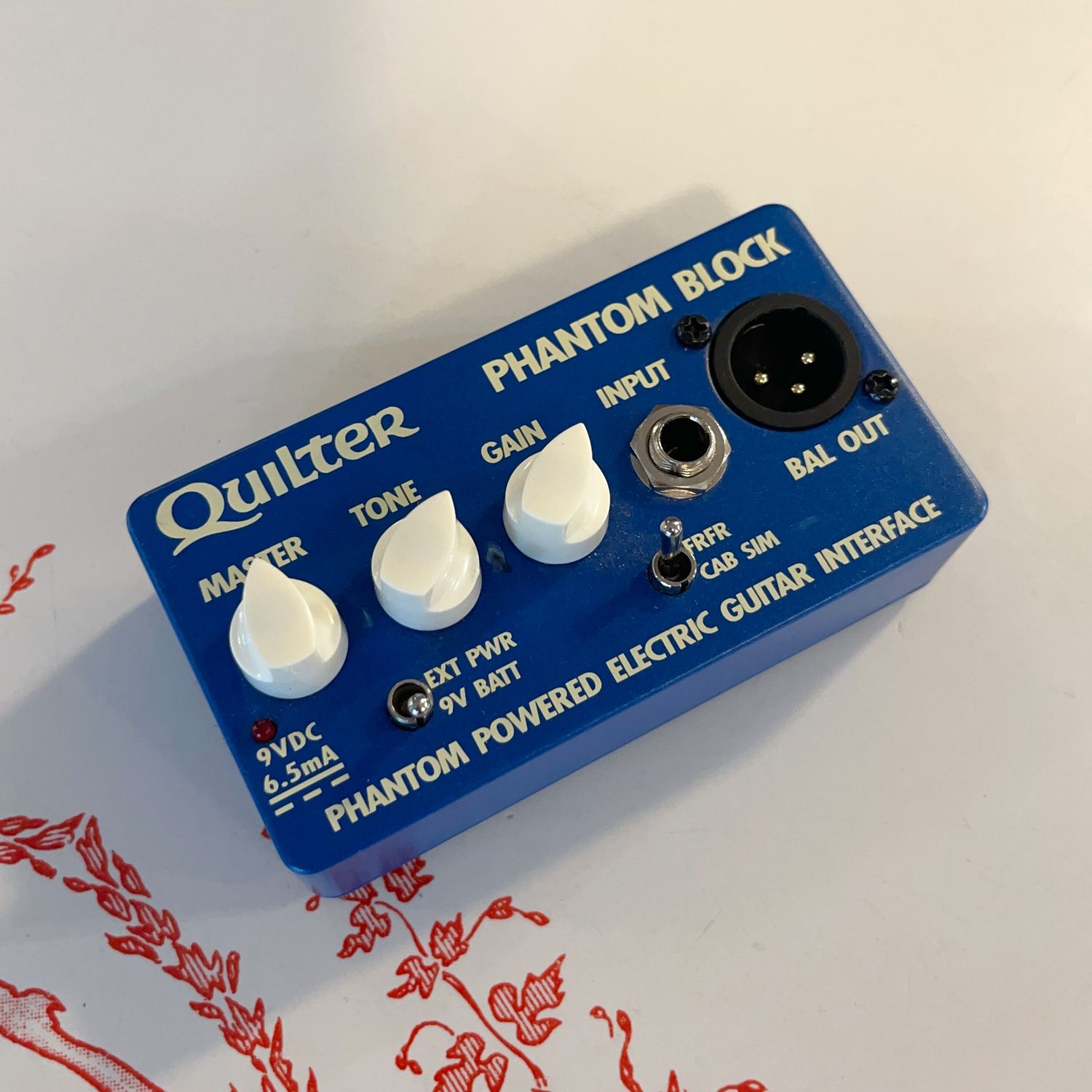 2020s Quilter Phantom Block Amp Sim/DI Pedal