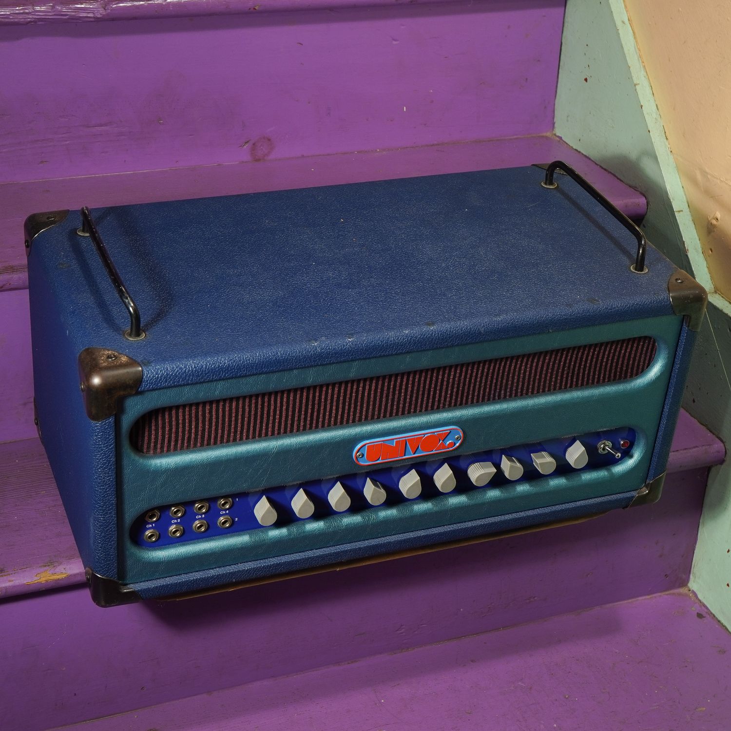 1970s Univox U1086 100w 4-Channel PA Tube Amp Head (No Shipping)