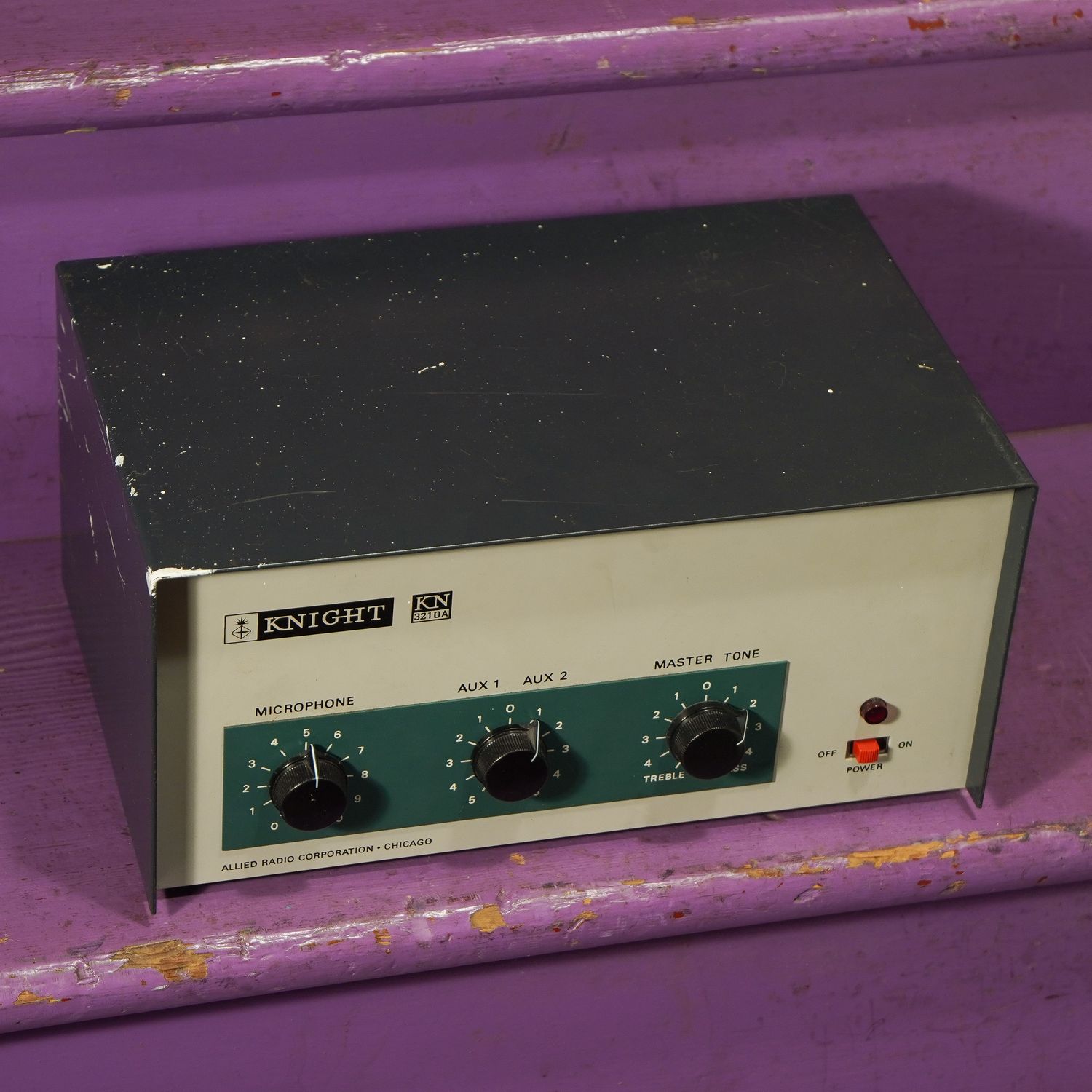 1960s Knight KN3210A 6w Modded Tube Amp Head