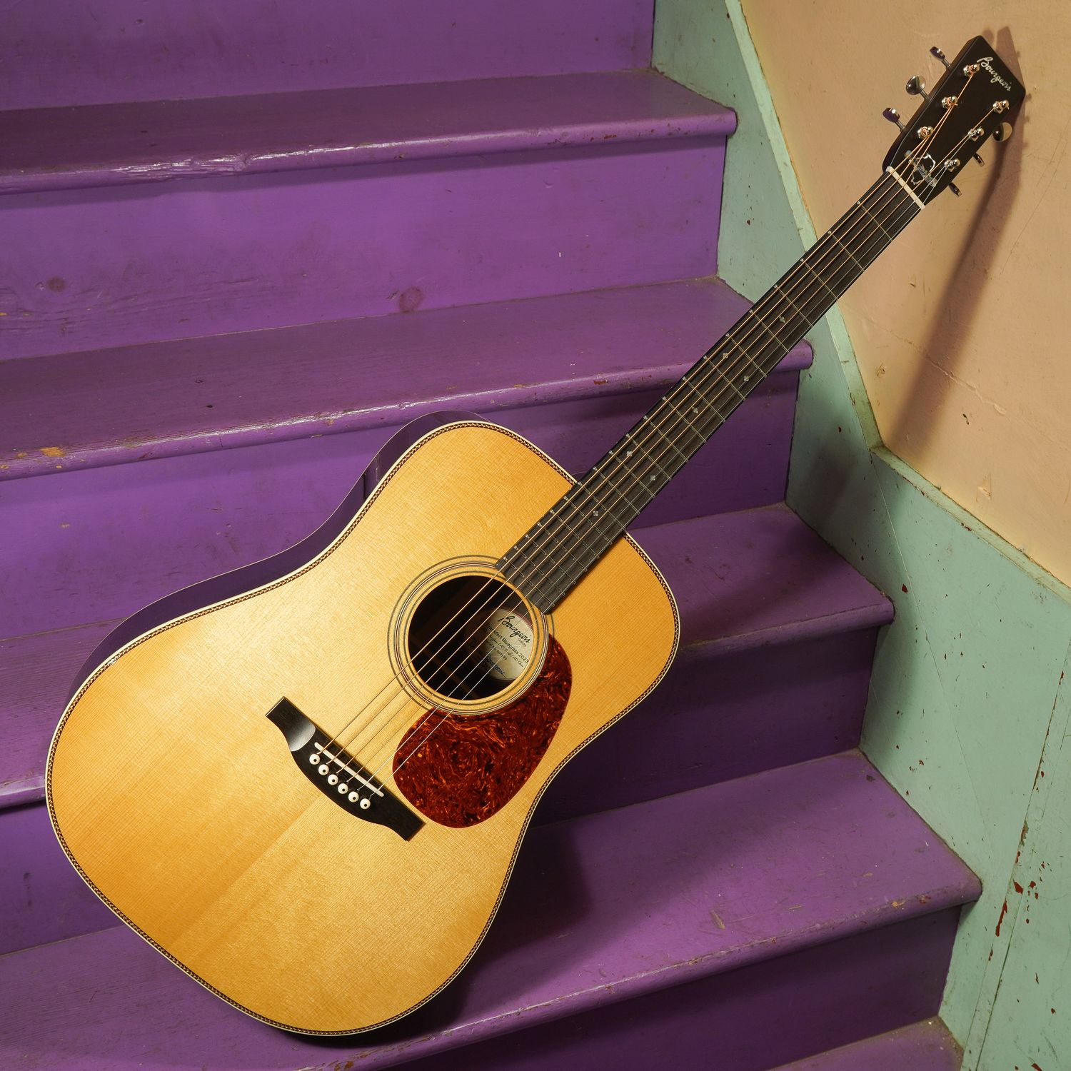 2023 Bourgeois Frankfort Bluegrass Festival Custom Dreadnought Guitar